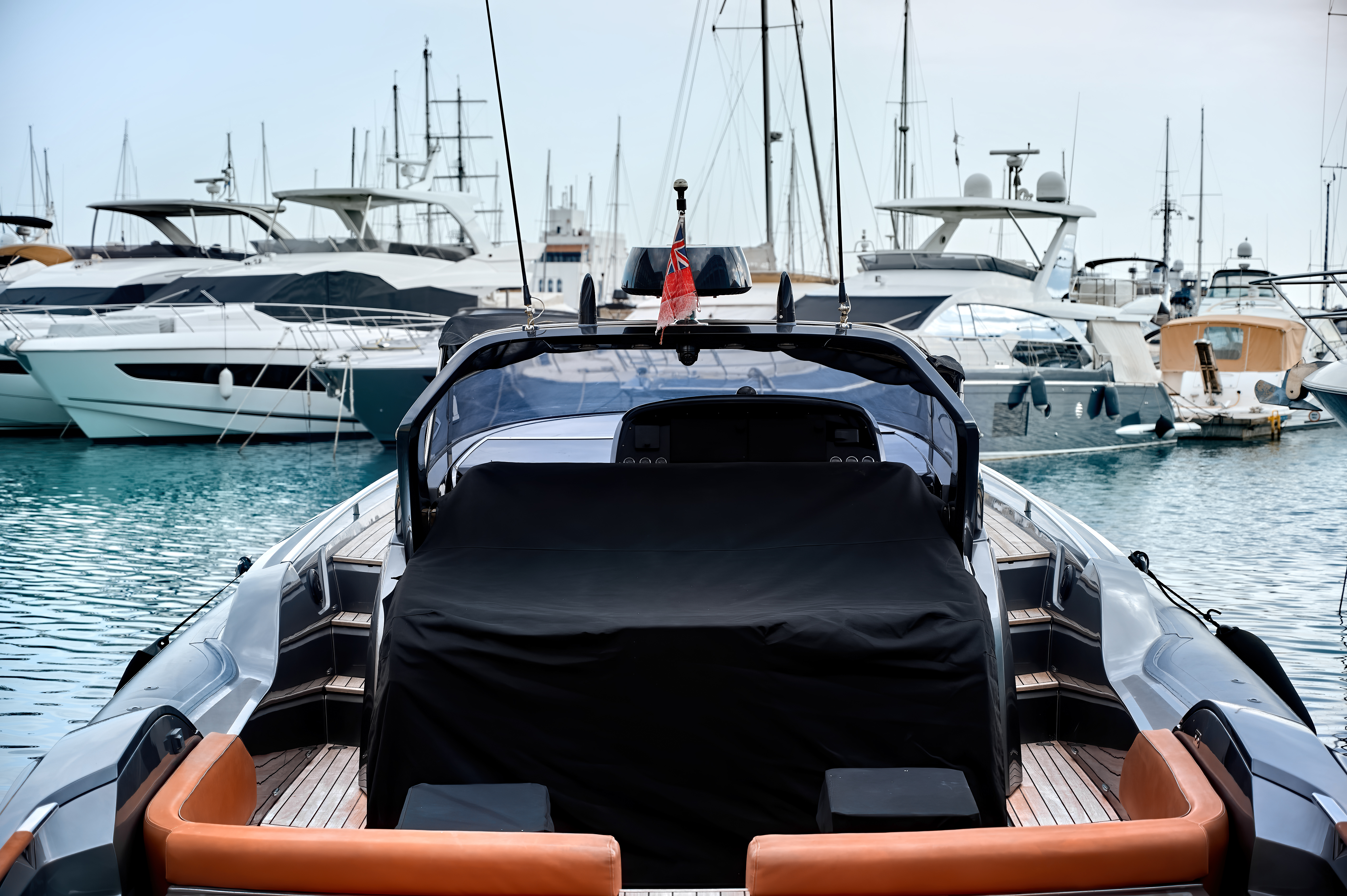 luxurious-yachts-port-evening